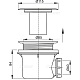 Сифон для душевых поддонов RGW QYD-10 90 мм, 39241110-01