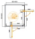 Душевой уголок CEZARES SLIDER-A-2-80/90-GRIGIO-Cr