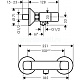 Смеситель Hansgrohe Logis 71263000 для душа