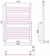 ПС СТИЛЬЕ "Универсал-53" 800х500 (3+5+6) П 18 (Без покрытия) 00653-8050