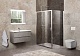 Душевой уголок BelBagno UNIQUE-AH-1-100/115-80-C-Cr