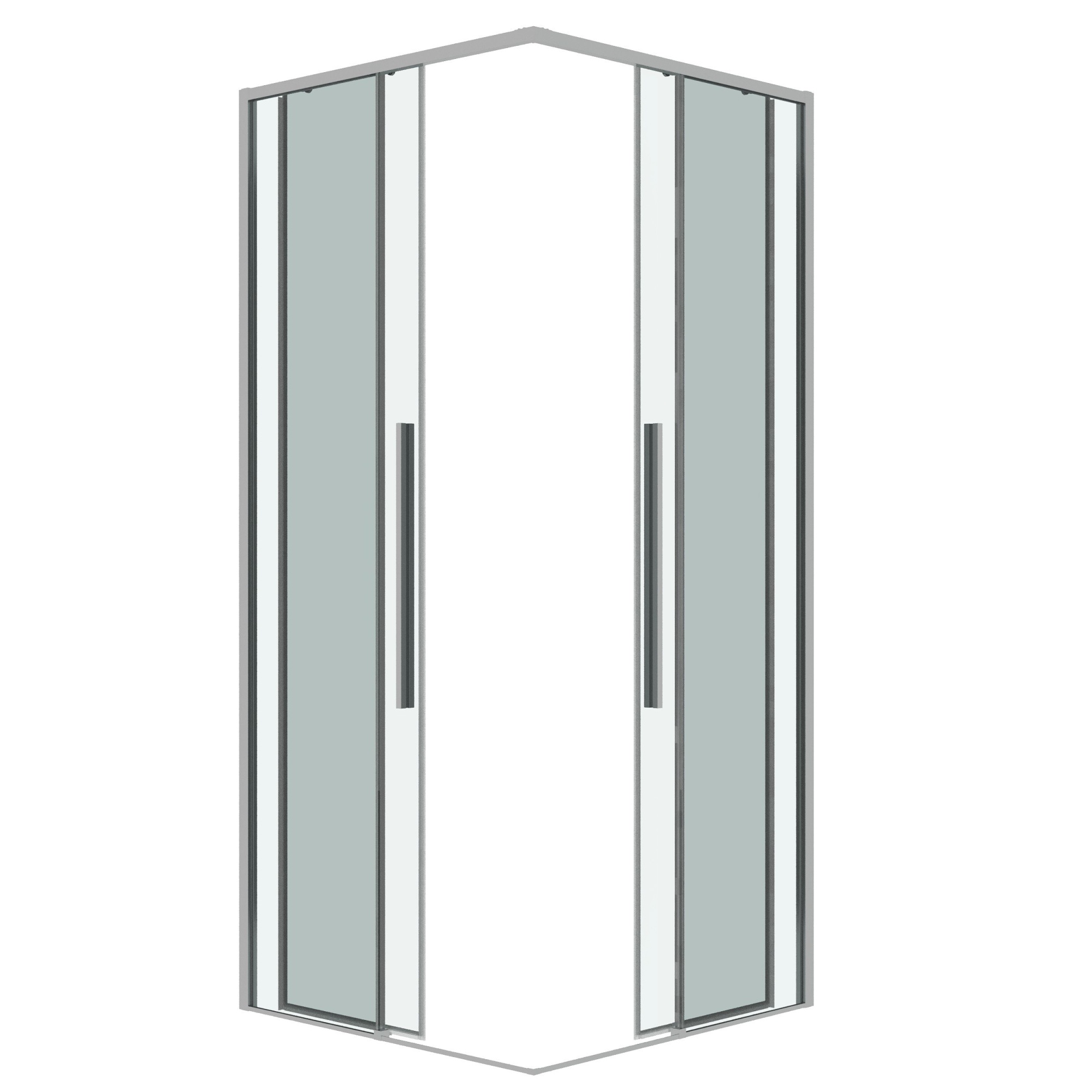1/2 душевого ограждения 1/2.К33.01.80.10.00 Galaxy (80*195)