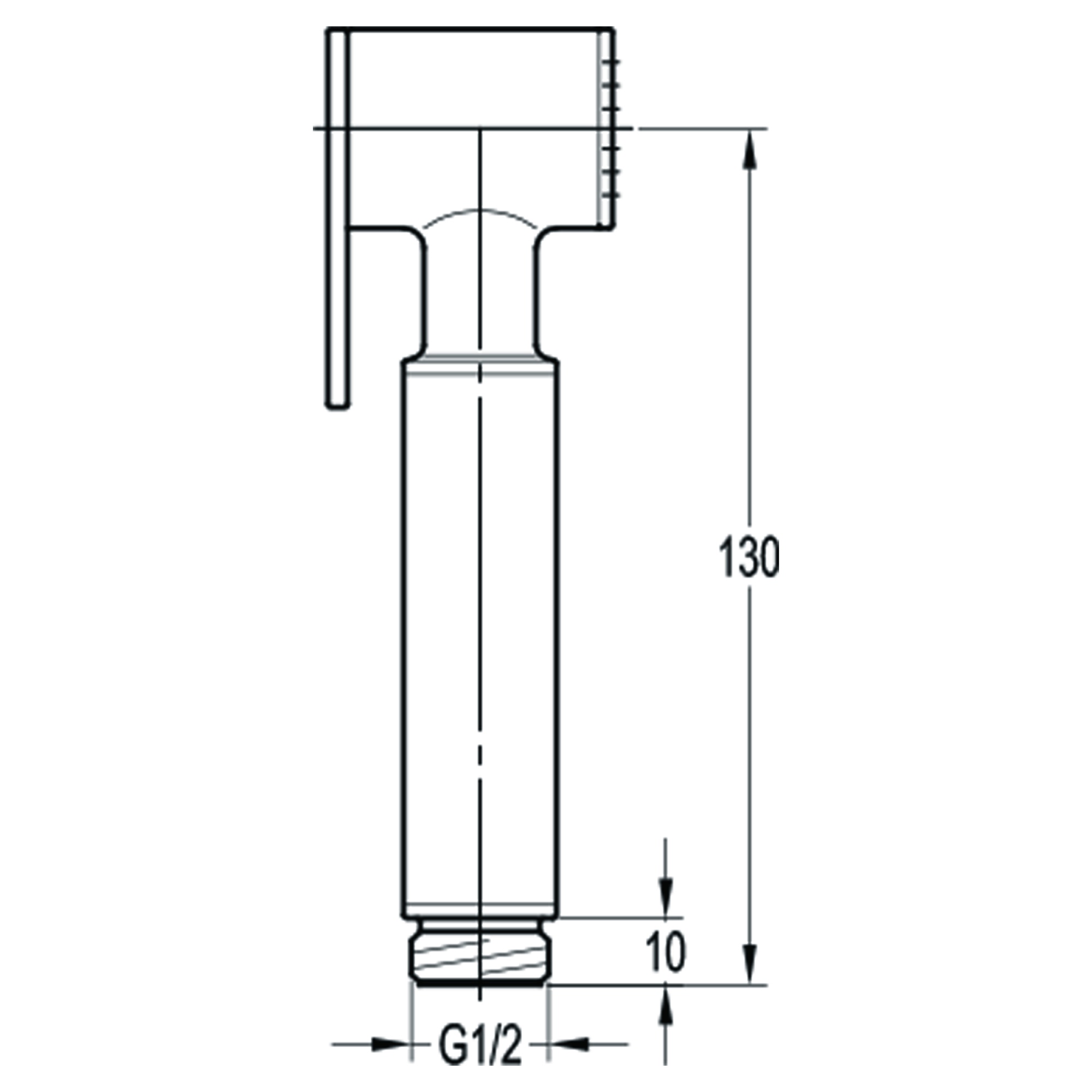 Лейка гигиеническая Swedbe Terracotta 2568