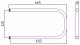 Полотенцесушитель водяной Стилье П-образный 320х650 резьба-сгон 1"