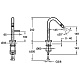 Смеситель Jacob Delafon Stillness E971-4-CP для биде