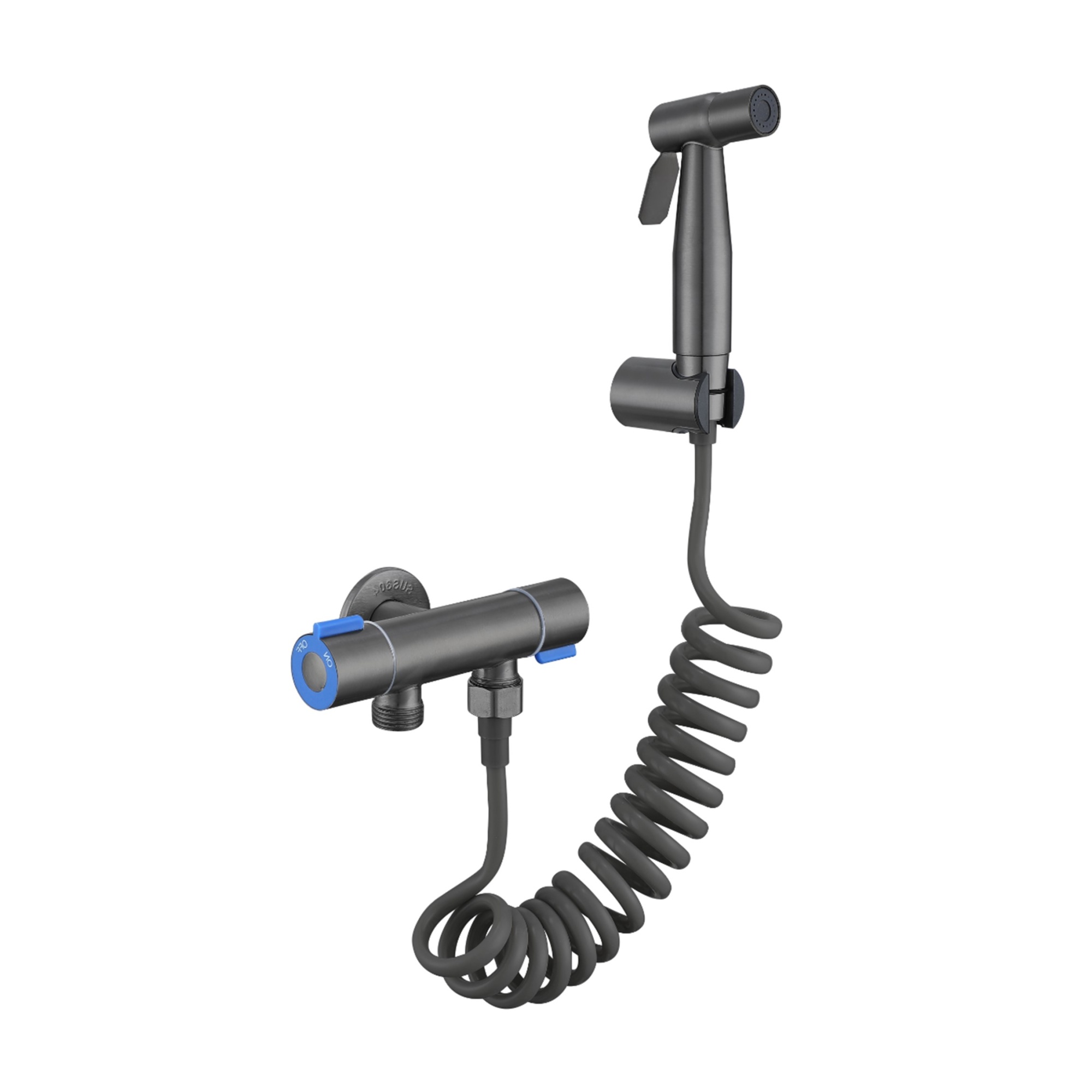 Гигиенический душ без смесителя Fmark FS-FXQ03Q, графит