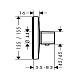 Термостат Hansgrohe Ecostat E 15705000 встраиваемый