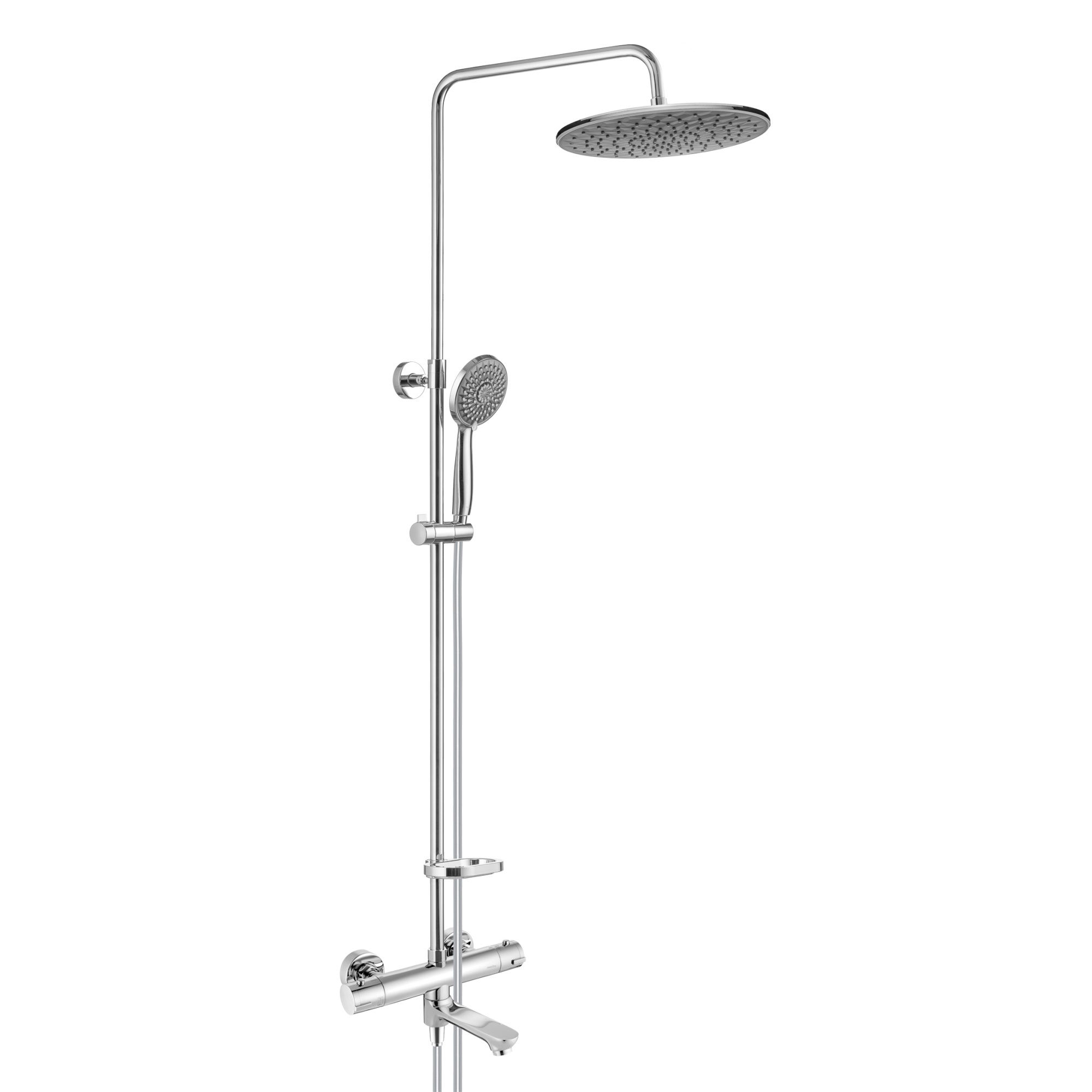 Семейный душ с термостатическим смесителем для ванны Swedbe Hermes 9090G1GH