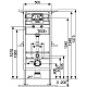 Инсталляция TECEprofil 9300066 с универсальным смывным бачком для подвесного унитаза Keramag Espital, высота 1 340 мм