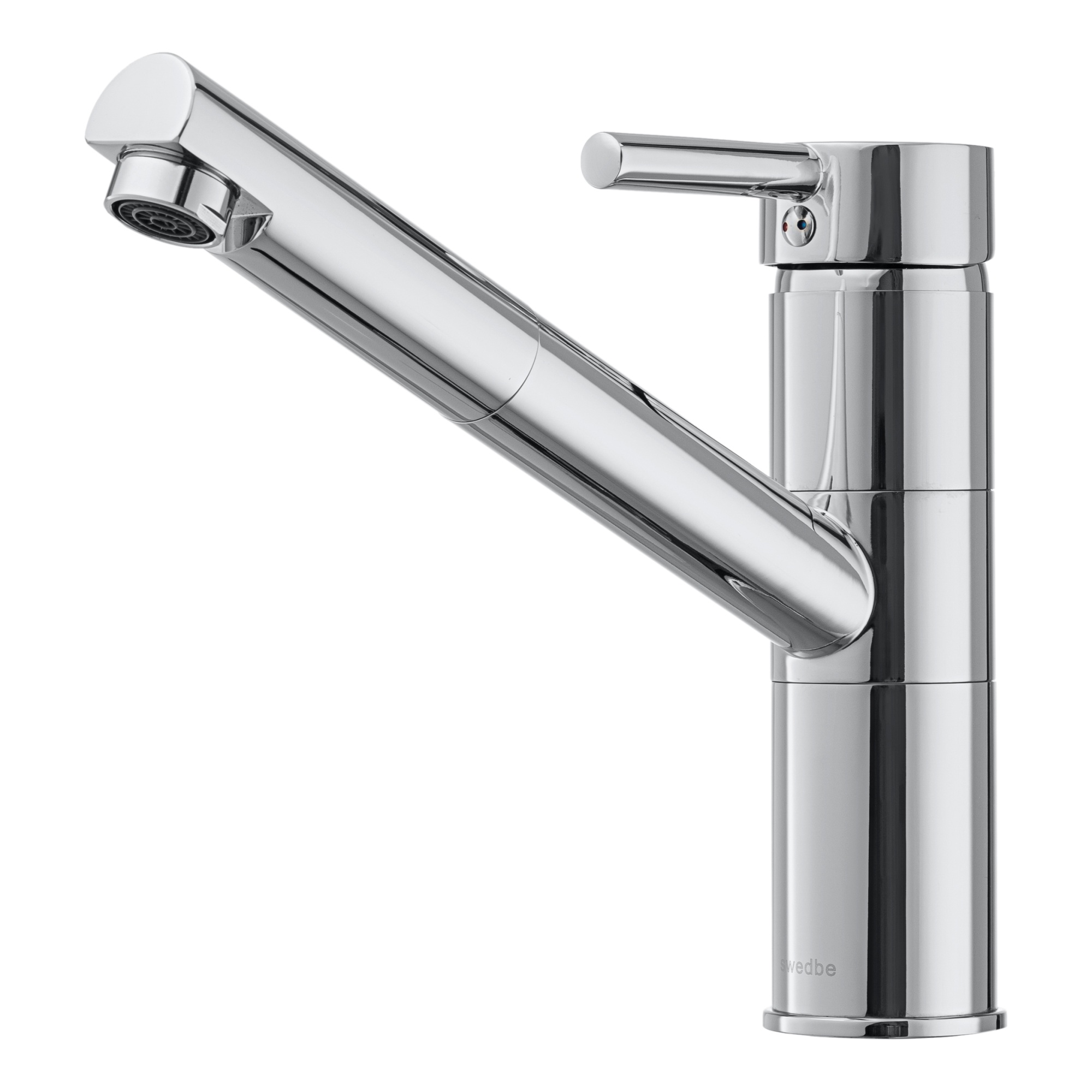 Смеситель для кухни с выдвижным изливом Swedbe Selene 7041