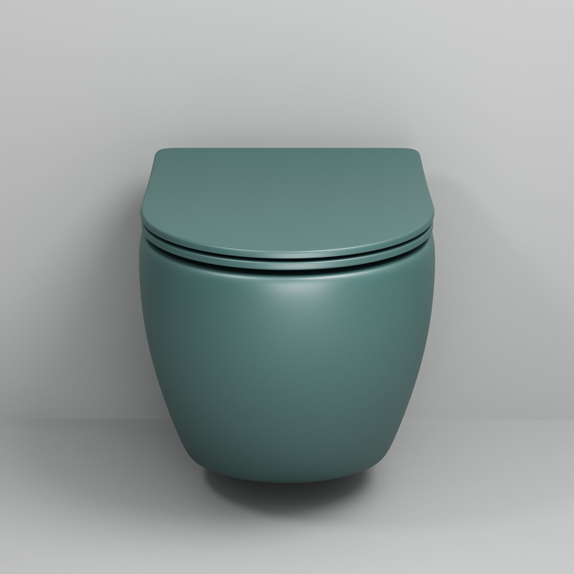 Унитаз gr-4455olms color (485*360*375) подвесной безободковый