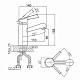 Смеситель для раковины D&K Rhein Schiller (DA1462101)