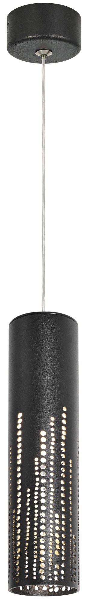 Светильник подвесной потолочный PL26 BK MR16 GU10 цилиндр черный