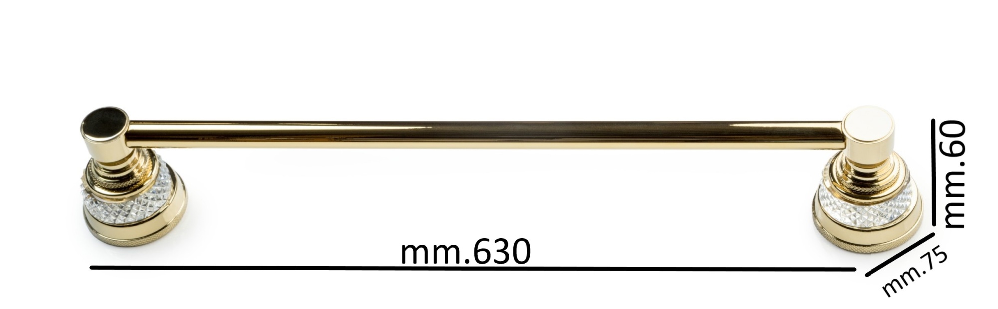 Держатель туалетной бумаги с крышкой AURA Chrome