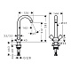 Смеситель Hansgrohe Logis 71280000 для кухни