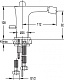 Смеситель на биде CEZARES TESORO-F-BS-01-W0