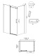 Душевое ограждение 120.K33.04.1190.21.10 Classic (110*90*195)