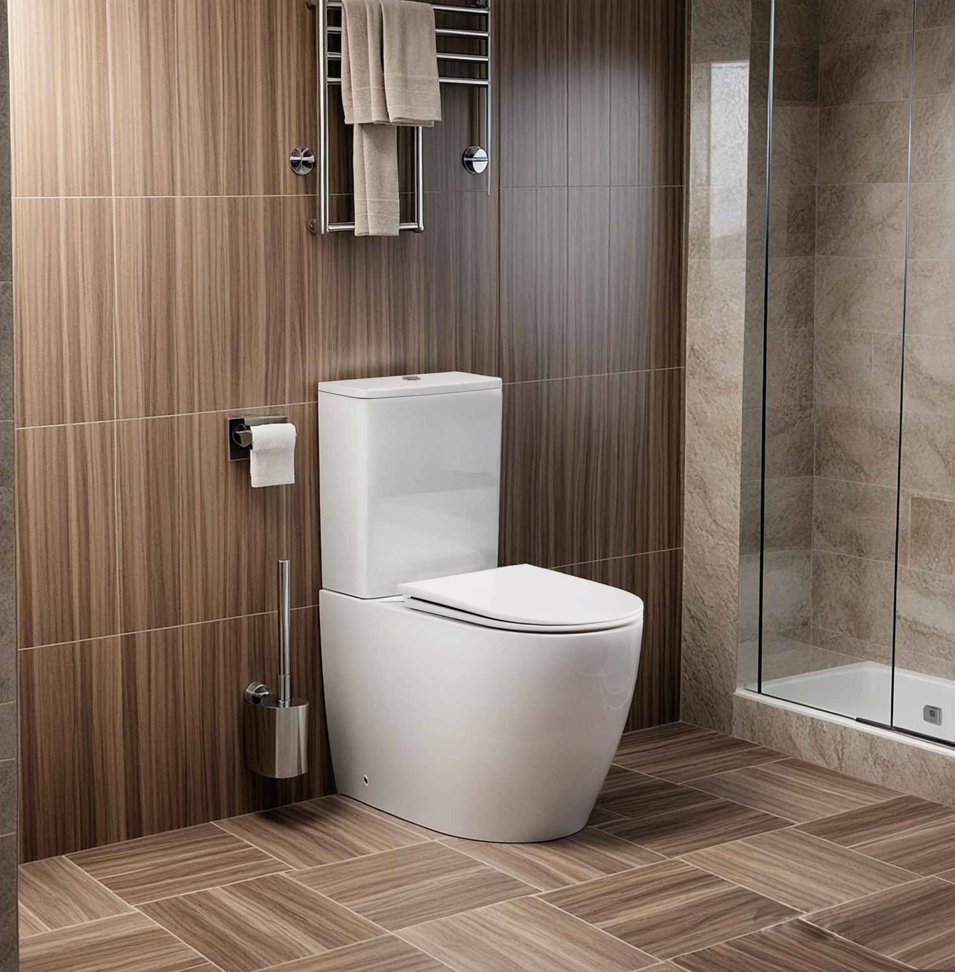 Унитаз VINCE Tornado напольный безободковый Ceruttispa CT10373 (630х350х795) Ceruttispa