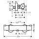 Термостат Hansgrohe Ecostat 1001 13211000 для душа