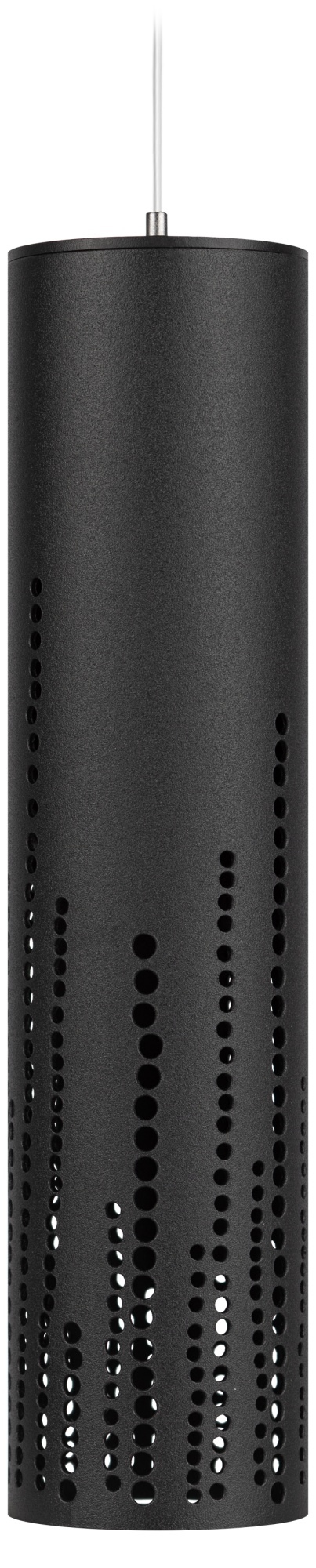 Светильник подвесной потолочный PL26 BK MR16 GU10 цилиндр черный