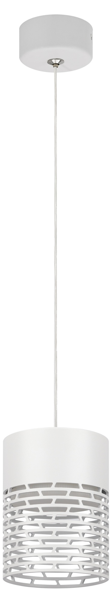 Светильник подвесной (подвес) PL29 WH цоколь GX53 потолочный цилиндр белый ЭРА