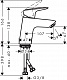 Смеситель Hansgrohe Logis 71071000 для раковины
