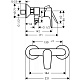 Смеситель Hansgrohe Talis E 71760000 для душа