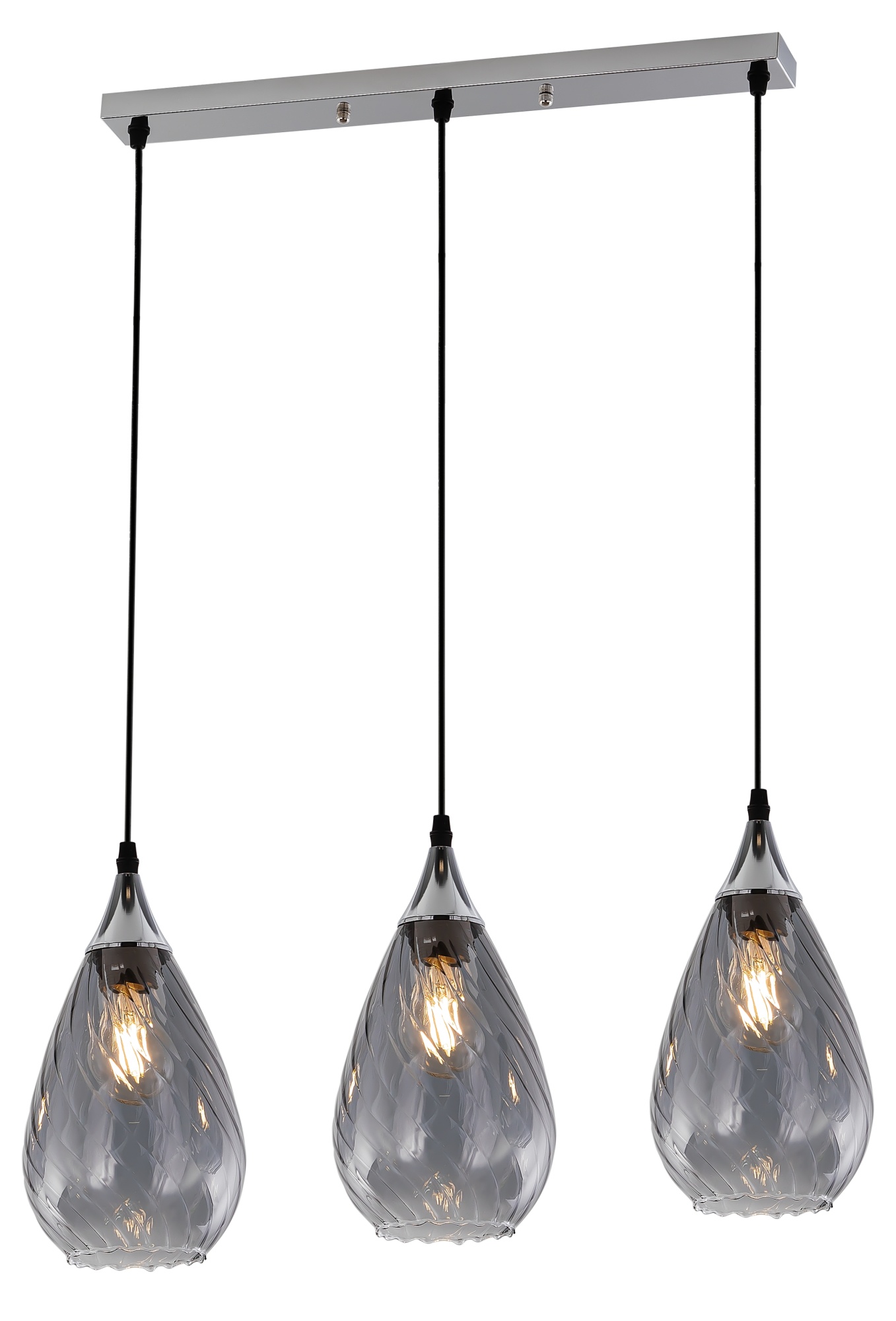 Светильник подвесной (подвес) Lily 9122-203 3 х Е27 40 Вт модерн потолочный