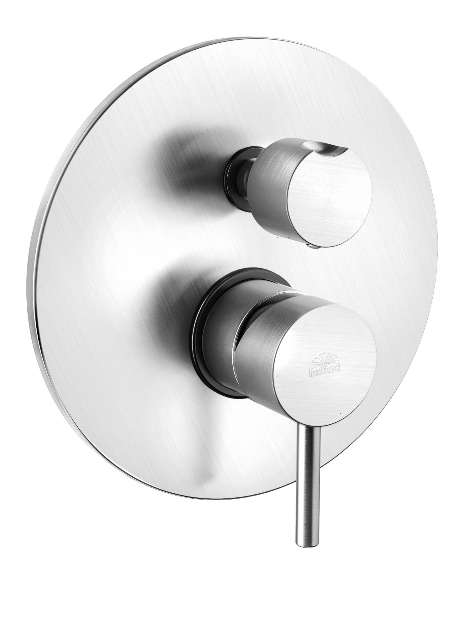 Смеситель встраиваемый для душа на 2 выход Paffoni LIGHT LIG018ST встраиваемый Сталь