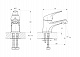 Смеситель для раковины RUSH Corsica (CO4240-11)