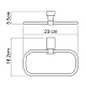 Держатель полотенец WasserKRAFT Leine K-5060