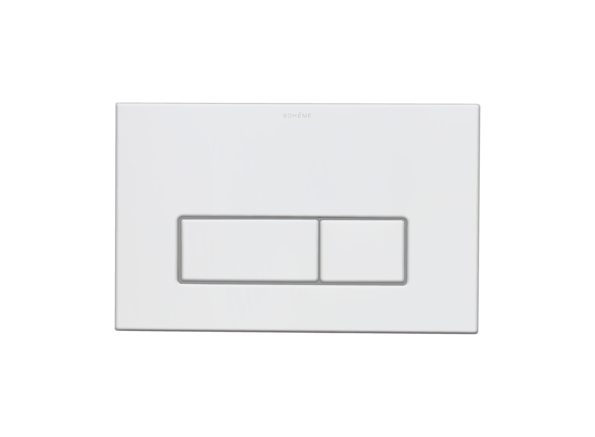 Кнопка для инсталляции Boheme, нерж.сталь Matt White