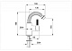 Смеситель для биде CEZARES OLIMP-BSM2-03/24-L