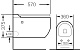 Унитаз gr-5502 impuls (570*360*375) подвесной