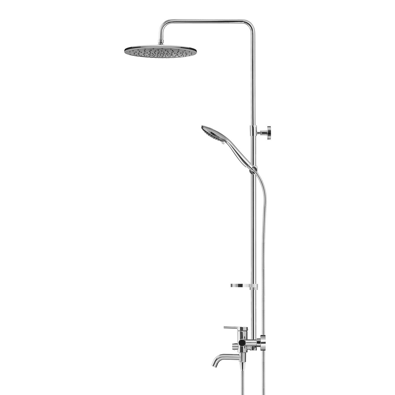 Семейный душ со смесителем для ванны Swedbe Hermes 5129G1