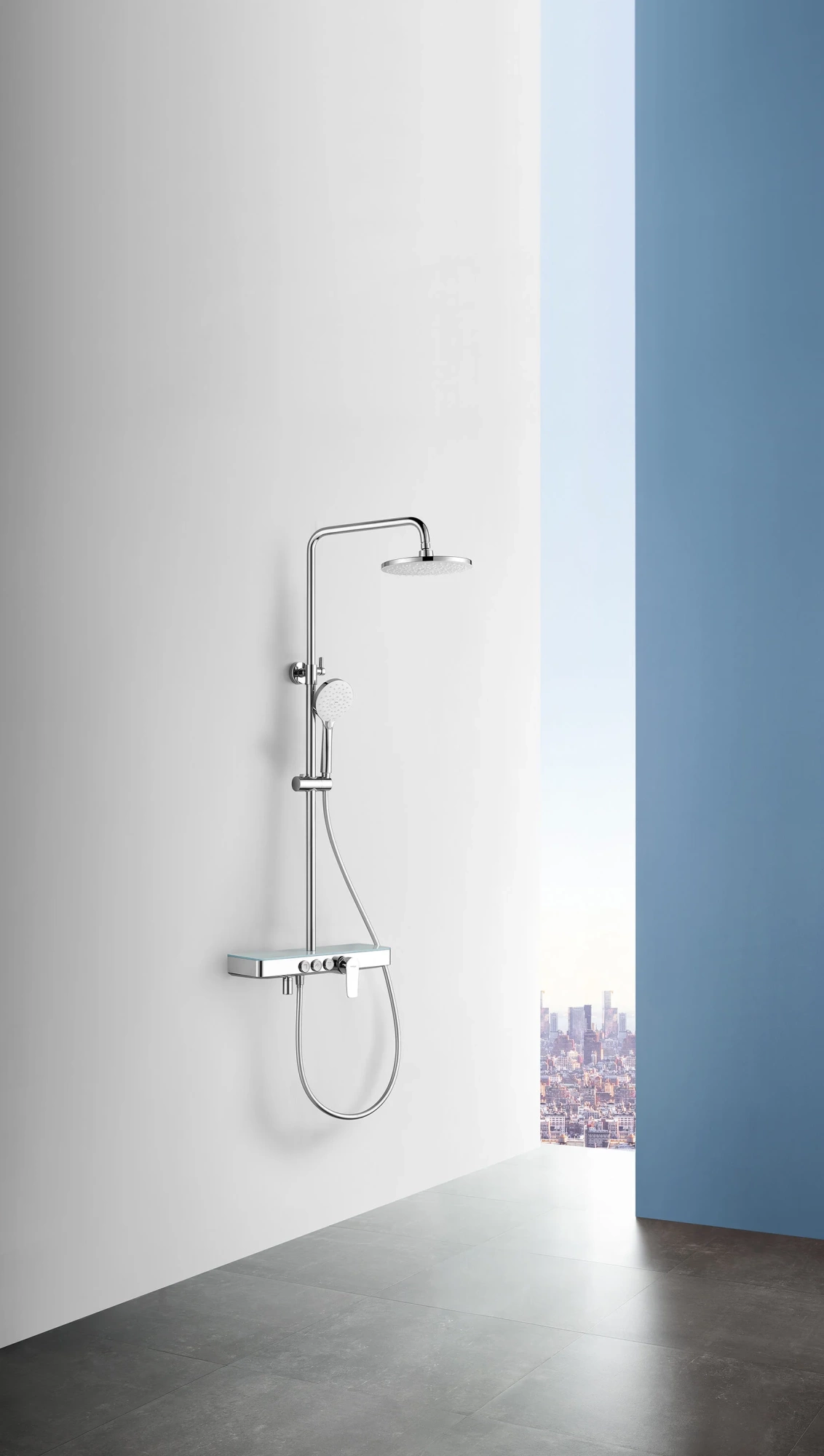 Душевая стойка Arrow AG3315CP, хром