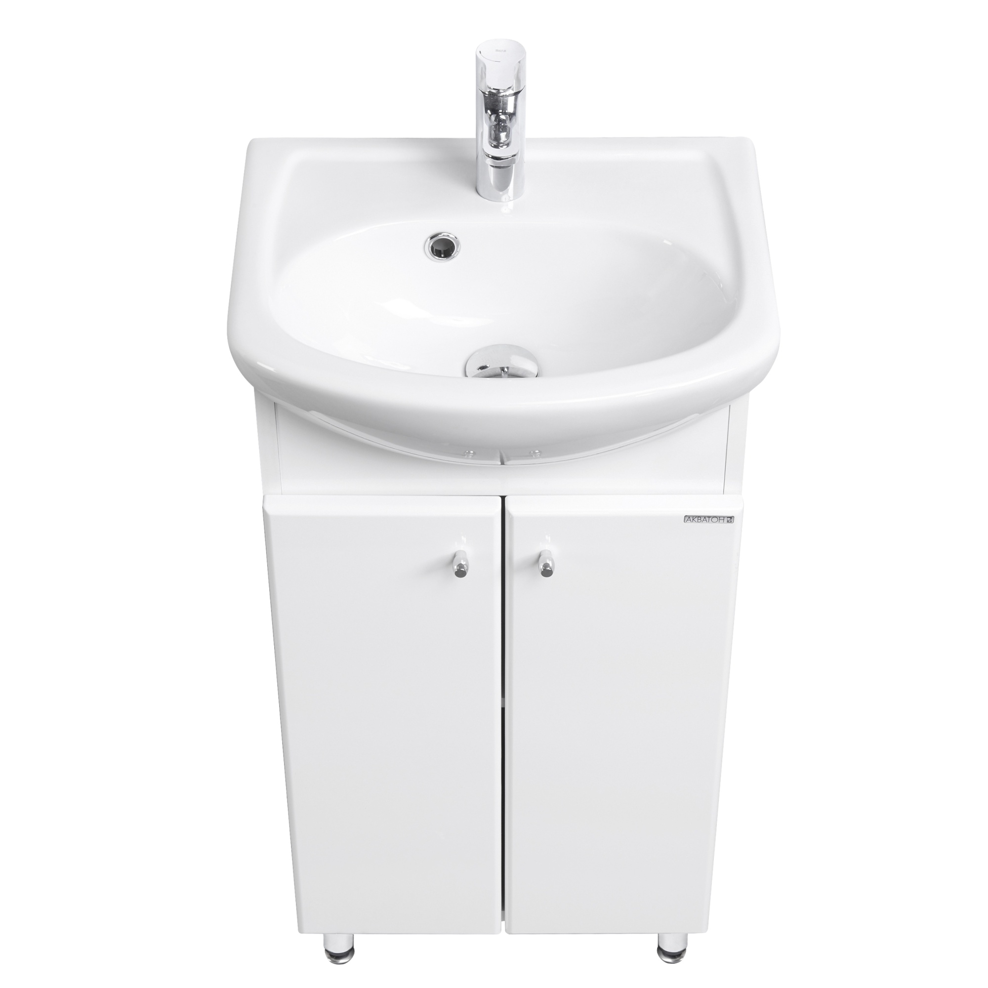 Тумба под раковину Aquaton Мира Н 45 белый (1A104401MR010)