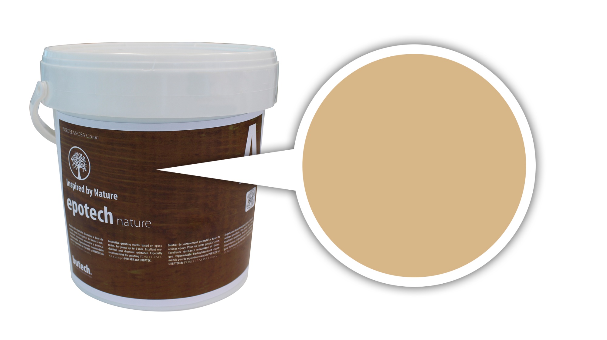 Эпоксидная затирка epotech nature oak (1.5 kg)