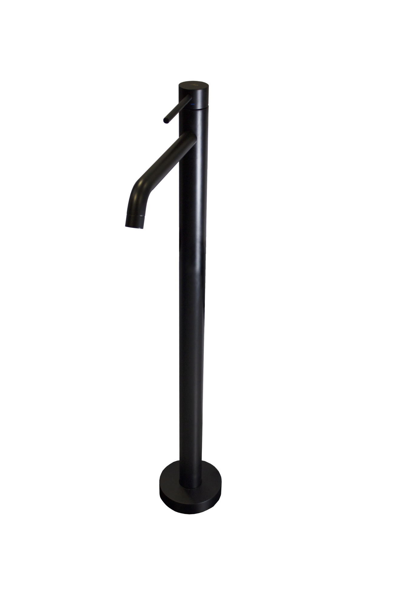 Смеситель для раковины напольный Paffoni LIGHT LIG031NO Черный матовый