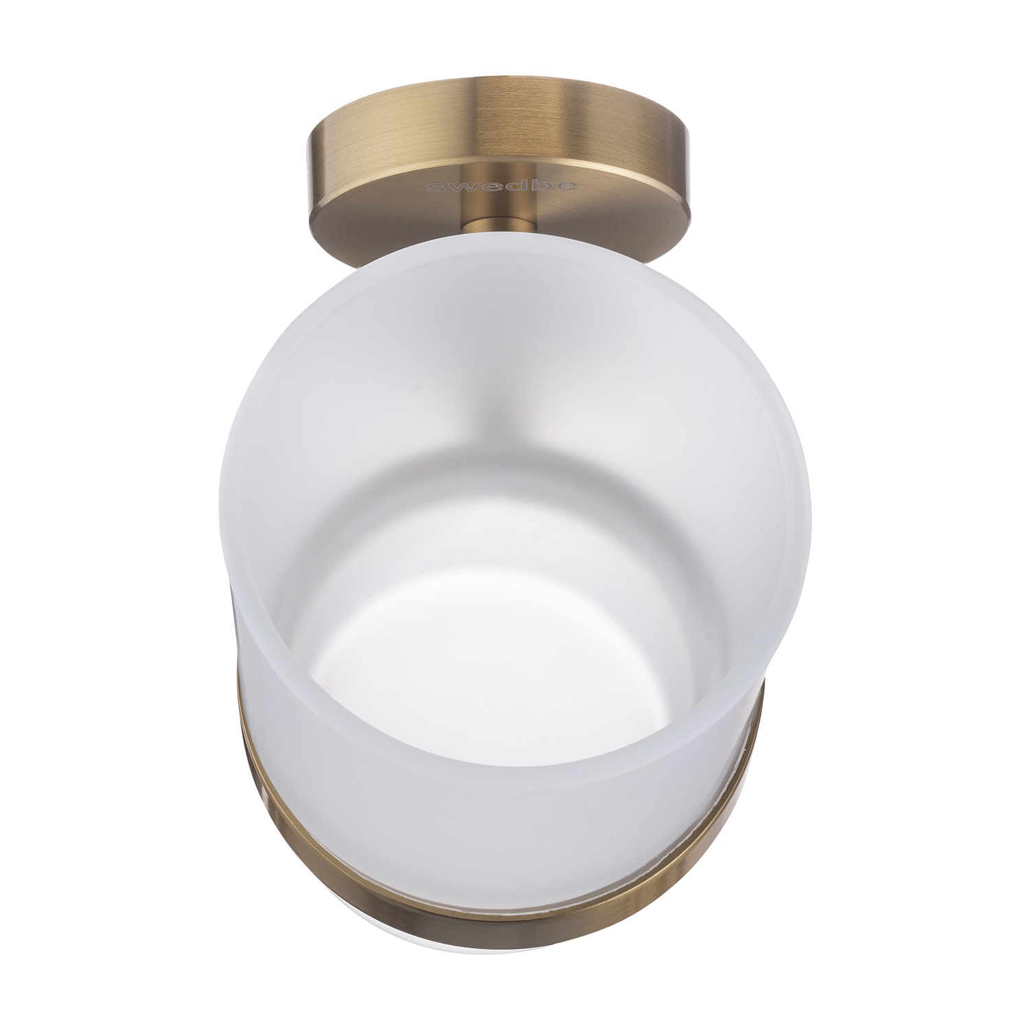 Подвесной стакан с держателем для зубных щеток Swedbe Select 9813GO