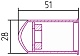 Модуль скрытого подключения для МЭМ d 28 мм (Графит) 012-1522-0028