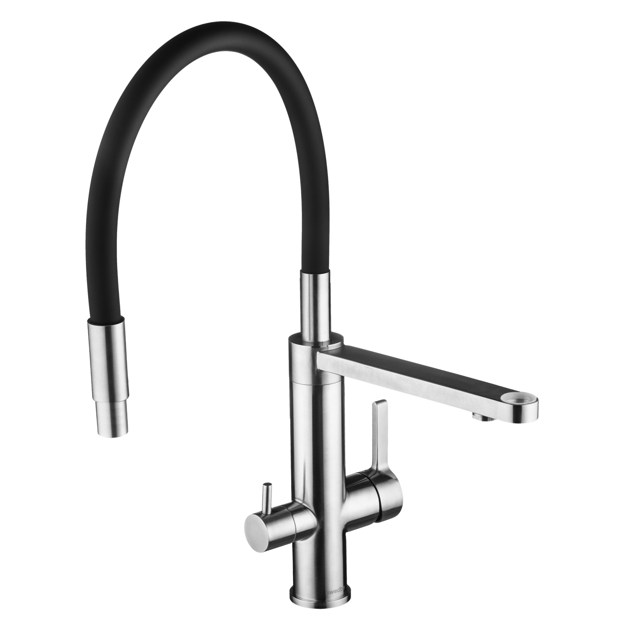 Смеситель для кухни в комплекте с фильтром Аквафор Кристалл (две упаковки) Swedbe Selene Plus 8440K