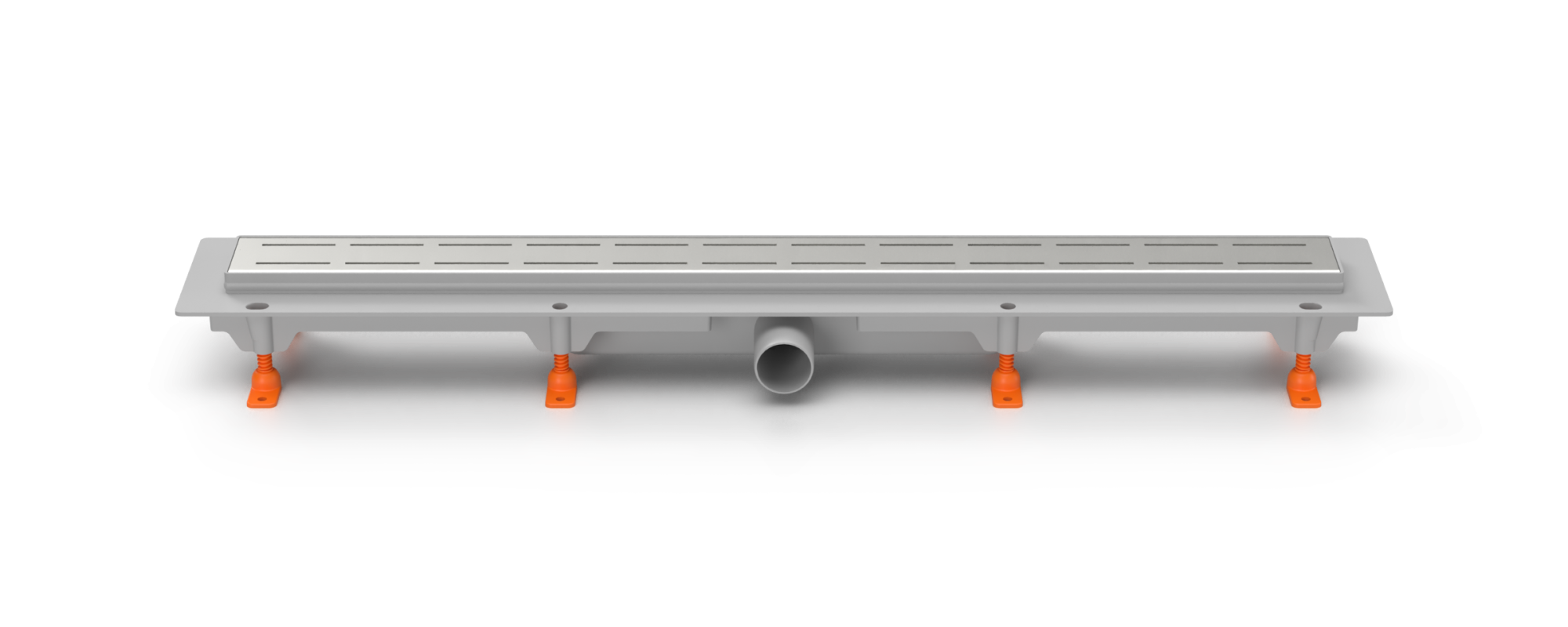 Душевой лоток 85 см Creto Walkway CRE-850 WH-50 с решеткой. хром