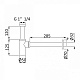 Сифон для раковины CEZARES CZR-B-SMT-SS