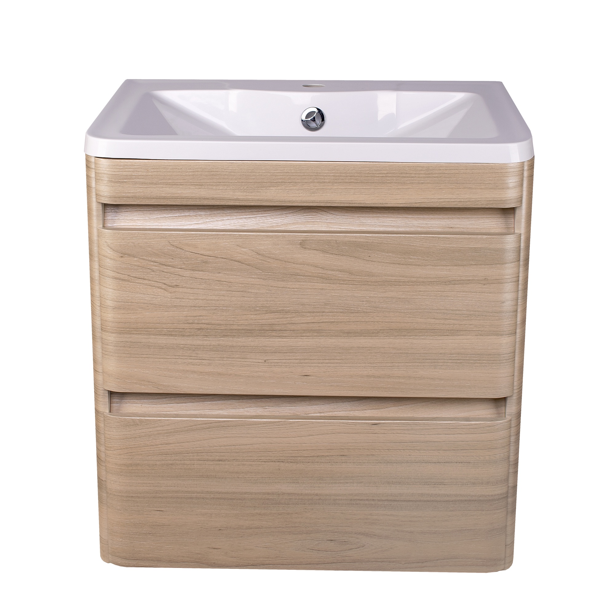 Тумба подвесная "Атлантика 60", Люкс ясень перламутр, PLUS