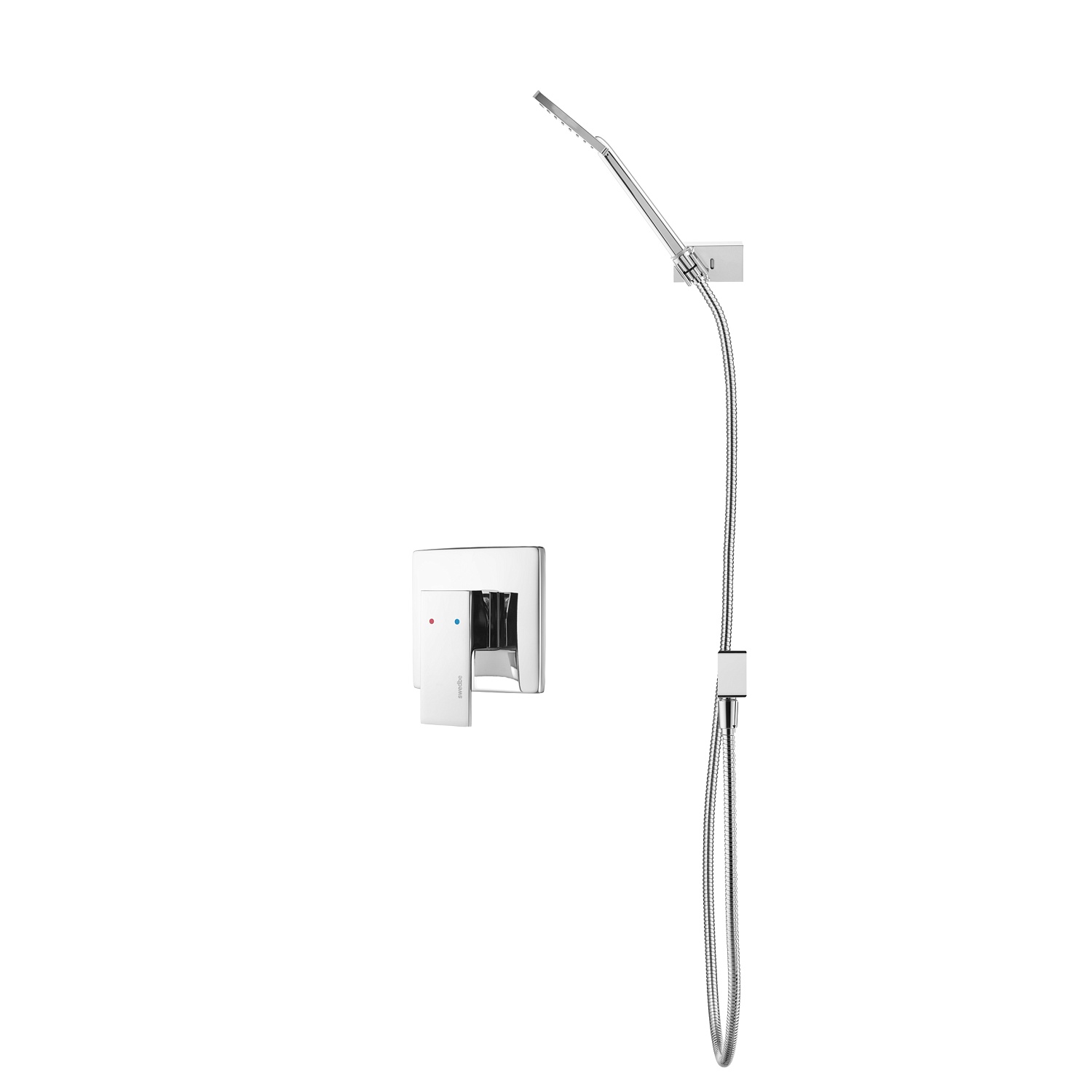 Душевой набор со встраиваемым смесителем Swedbe Platta 5534