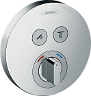 Смеситель Hansgrohe ShowerSelect S 15748000 для душа встраиваемый