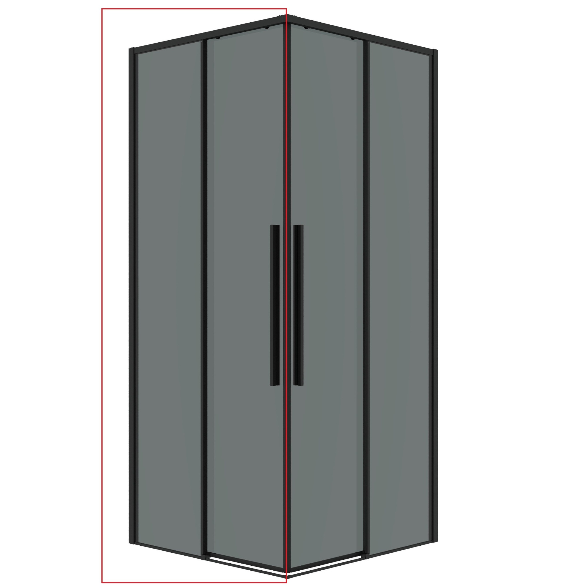 1/2 душевого ограждения 1/2.К33.01.11.21.10 Galaxy (110*195)