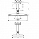 Верхний душ Hansgrohe PuraVida 27383000