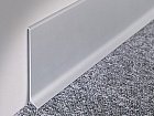 Плинтус алюминиевый П-40 (40*10мм) серебро матовое 3м